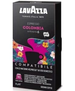 Capsule Lavazza Columbia Compatibile Nespresso - 100 capsule.