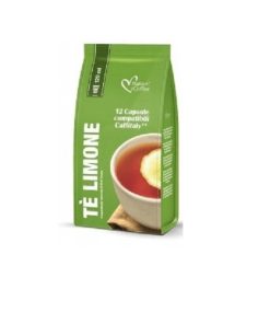 Capsule cafea, Italian Ceai Lamaie - Compatibil Tchibo/Cafissimo/Caffitaly/Beanz, 12 Capsule