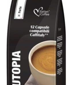 Capsule cafea Italian Coffee Utopia – Compatibile Cafissimo/ Beanz – 12 Capsule