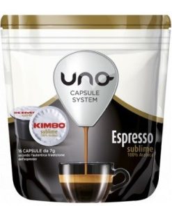 Capsule Kimbo Espresso Sublime, Compatibil UNO– 16 buc.
