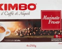 Cafea macinata Kimbo Napoli, 4 x 250 g