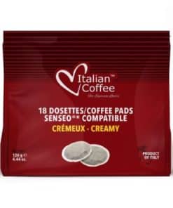 Paduri Italian Coffe Creamy compatibil Senseo-18 buc