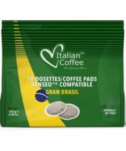 Paduri Italian Coffee Brasil compatibil Senseo, 62 mm-18 buc