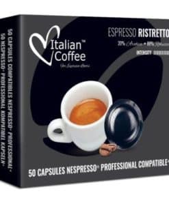 50 Capsule Ristretto Nespresso Professional Compatibile