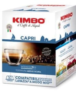 Kimbo Capri compatibile A Modo Mio 50 capsule.