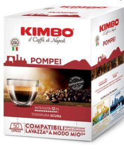 Kimbo pompei compatibile A Modo Mio 50 capsule